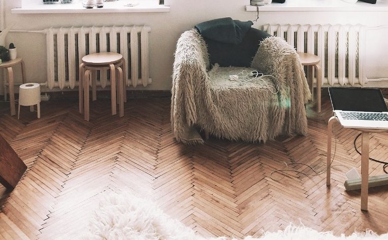 Bamboo Flooring Room Example